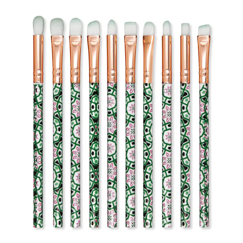 10 Marble Pattern Makeup Brushes and Eyeshadow Tools