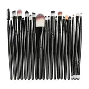 20 Pcs Colorful Soft Makeup Brushes Set and Tools