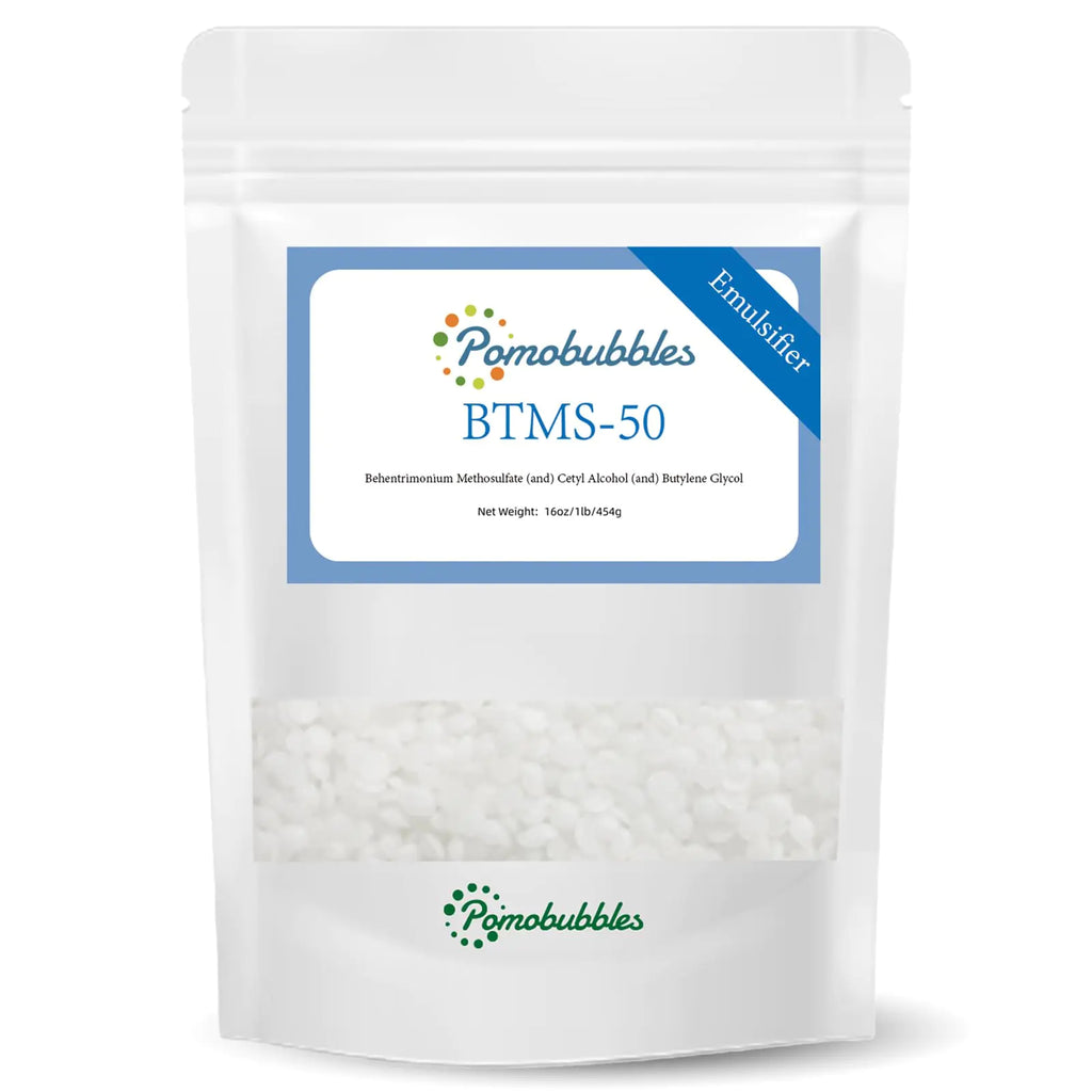 1 pounds BTMS 50 Conditioning Emulsifier odorlessderived from plant-based Conditioning Emulsifier granules a mild ethanol emulsion conditioner for homemade conditioners lotions and creams and more